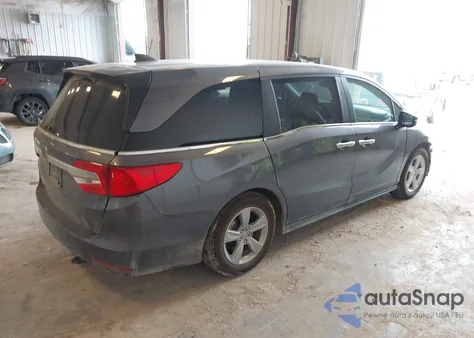 2019 Honda Odyssey Ex-L из США, поврежденный, VIN 5FNRL6H79KB124212